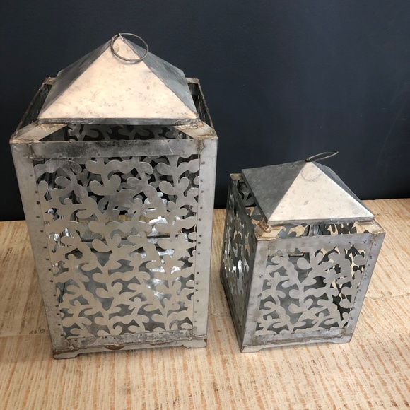 Set of Two Garden Lanterns by Jeremie - Picture 7 of 9